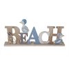 Настольная декорация Буквы "BEACH" 40X5XH17CM, дерево, Cosy & Trendy