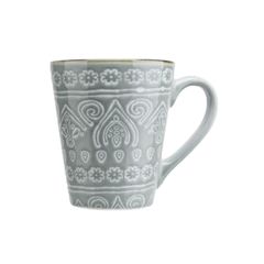 Кружка 340 мл D8,8XH10,4см, цвет зеленый, Cosy & Trendy