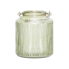 Подсвечник 14X14XH16CM, цвет зеленый, стекло, Cosy & Trendy
