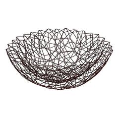 Корзина для фруктов d 33 см, h 11 см, металл, цвет медный, Cosy & Trendy