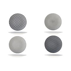 Набор из 4-х тарелок d 21 , h 6 см, серия Crazy, Cosy & Trendy