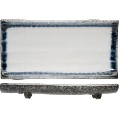 Блюдо для подачи h 3,5 см, L 24,5 см, B 12,5 см, серия Sea Pearl, Cosy & Trendy