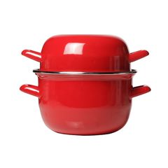 Кастрюля для мидий красная 2,8 л, h 17,5cm d 18cm, Cosy & Trendy