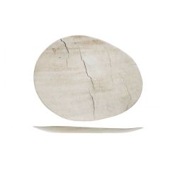 Тарелка овальная 27x21,2 см h 1,6 см, LITHOS, Cosy & Trendy