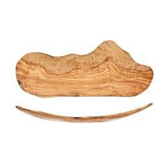 Чаша для фруктов, плоская, из оливкового дерева, 58-61CM X 24-30, Cosy & Trendy