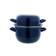 Кастрюля для мидий голубая 2,8 л h 17,5cm d 18cm  , Cosy & Trendy