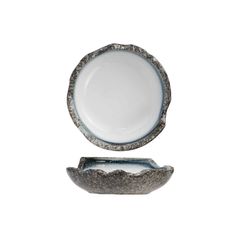 Тарелка суповая с неровным краями d 18,5 см h 5-6,5 см, SEA PEARL, Cosy & Trendy