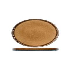 Тарелка овальная 35,5x23,5 см, QUINTANA AMBER, Cosy & Trendy