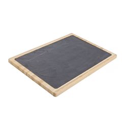 Bamboo-slate board 30x40cm, Cosy & Trendy