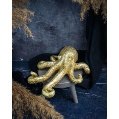 Фигурка Осьминог, цвет бронзовый, 19X7XH23CM, полимер, Cosy & Trendy