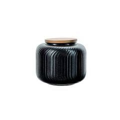 Емкость с деревянной крышкой 1,13 л, D13,8XH11.8CM, Cosy & Trendy