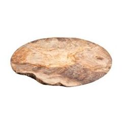 Тарелка d 28 см h 2 см, оливковое дерево, ORGANIC WOOD, Cosy & Trendy