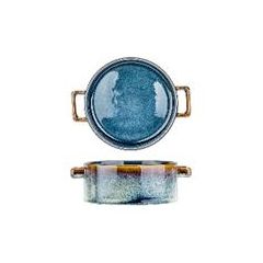 Чашка суповая с ручками 450 мл, d 13 см h 5,5 см, QUINTANA BLUE, Cosy & Trendy