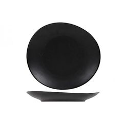 Тарелка 22,2x20,3 см h 2,5 см, VONGOLA BLACK, Cosy & Trendy