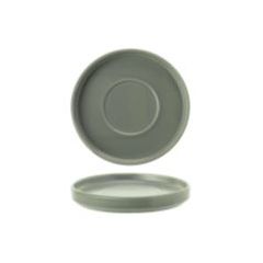 Блюдце d 14см, h 2см, стопируемое, цвет зеленый, Cosy & Trendy