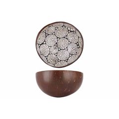 Чаша декоративная  BLACK / EGGSHELL D14CM, Cosy & Trendy