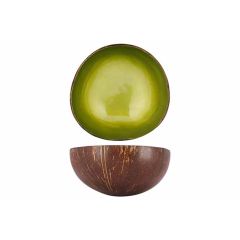 Чаша декоративная  METTALLIC LIME GREEN PAINTD14CM, Cosy & Trendy