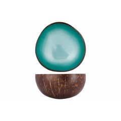 Чаша декоративная  METALLIC TURQUOISE PAINT D14CM, Cosy & Trendy