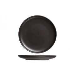 Okinawa black plate d26.5xh2.1cm, Cosy & Trendy