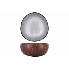 Чаша декоративная  METALLIC SILVER PAINT D14CM, Cosy & Trendy