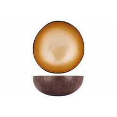 Чаша декоративная  METALLIC LIGHT GOLD PAINTD14CM, Cosy & Trendy