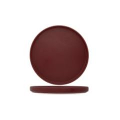 Тарелка мелкая, с вертикальным бортом,  d 27см,  h 2,2см, стопируемая, цвет красный, Cosy & Trendy