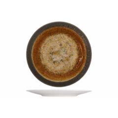 IRIS BROWN Тарелка мелкая, D27CM, фарфор, Cosy & Trendy