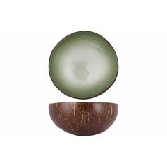 Чаша декоративная  METALLIC MINT GREEN PAINTD14CM, Cosy & Trendy