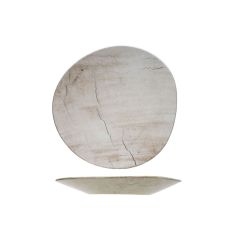 Тарелка с волнистым краем 34x33 см h 3,5 см, LITHOS, Cosy & Trendy