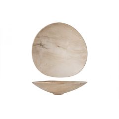 Чаша 37,5x35,5 см h 9,5 см, декор "светлое дерево", PALISSANDRO, Cosy & Trendy