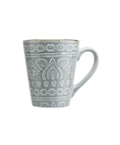 Кружка 340 мл D8,8XH10,4см, цвет зеленый, Cosy & Trendy