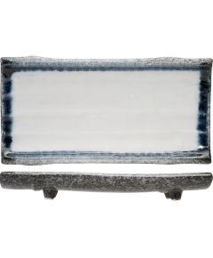 Блюдо для подачи h 3,5 см, L 24,5 см, B 12,5 см, серия Sea Pearl, Cosy & Trendy