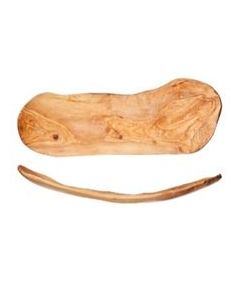 Чаша для фруктов, плоская, из оливкового дерева, 64-68CM X 23-32CM, Cosy & Trendy