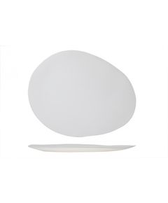 Блюдо овальное 42x33 см h 2 см, цвет белый, PALISSANDRO, Cosy & Trendy