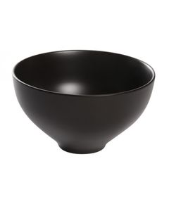 Okinawa black salad bowl d22xh12.5cm, Cosy & Trendy