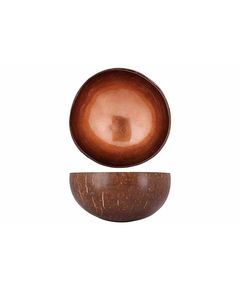 Чаша декоративная  METALLIC DARK BROWN LEAF D14CM, Cosy & Trendy