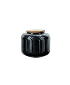 Емкость с деревянной крышкой 1,13 л, D13,8XH11.8CM, Cosy & Trendy