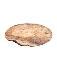 Тарелка d 28 см h 2 см, оливковое дерево, ORGANIC WOOD, Cosy & Trendy