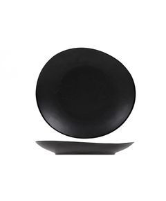 Тарелка 22,2x20,3 см h 2,5 см, VONGOLA BLACK, Cosy & Trendy