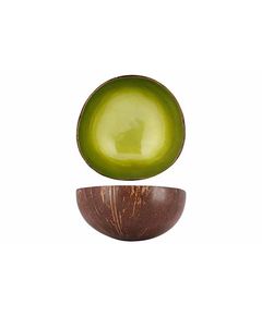 Чаша декоративная  METTALLIC LIME GREEN PAINTD14CM, Cosy & Trendy