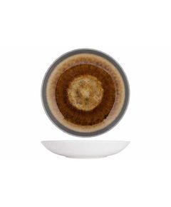 IRIS BROWN Тарелка глубокая, D26CM, фарфор, Cosy & Trendy