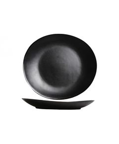 Тарелка 28x25,5 см h 3,5 см, VONGOLA BLACK, Cosy & Trendy