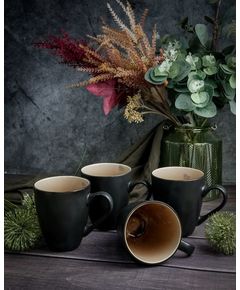 Набор кружек Cosy & Trendy Laguna Old Rose, 450 мл., 4 шт., керамика, Cosy & Trendy