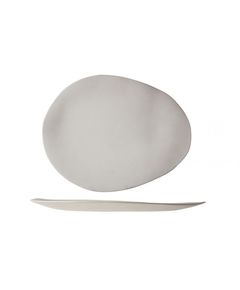 Тарелка овальная 37x29 см h 2 см, цвет белый, PALISSANDRO, Cosy & Trendy