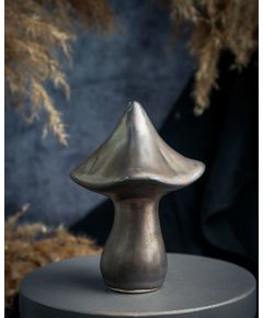 Фигурка Гриб, цвет коричневый, 9X8,5XH11,5CM, керамика, Cosy & Trendy