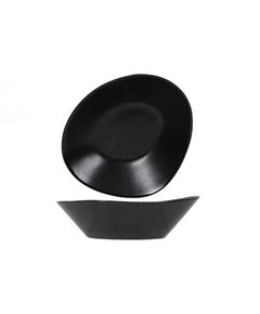Салатник 20,3x17 см h 6,4 см, VONGOLA BLACK, Cosy & Trendy