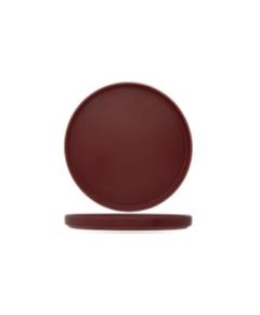 Тарелка мелкая, с вертикальным бортом,  d 27см,  h 2,2см, стопируемая, цвет красный, Cosy & Trendy