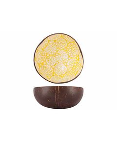 Чаша декоративная  YELLOW / EGGSHELL D14CM, Cosy & Trendy
