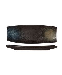 Блюдо прямоугольное 33x12 см h 3 см, BLACK YORU, Cosy & Trendy
