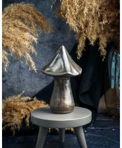 Фигурка Гриб, цвет коричневый, 11X10,5XH16,5CM, керамика, Cosy & Trendy